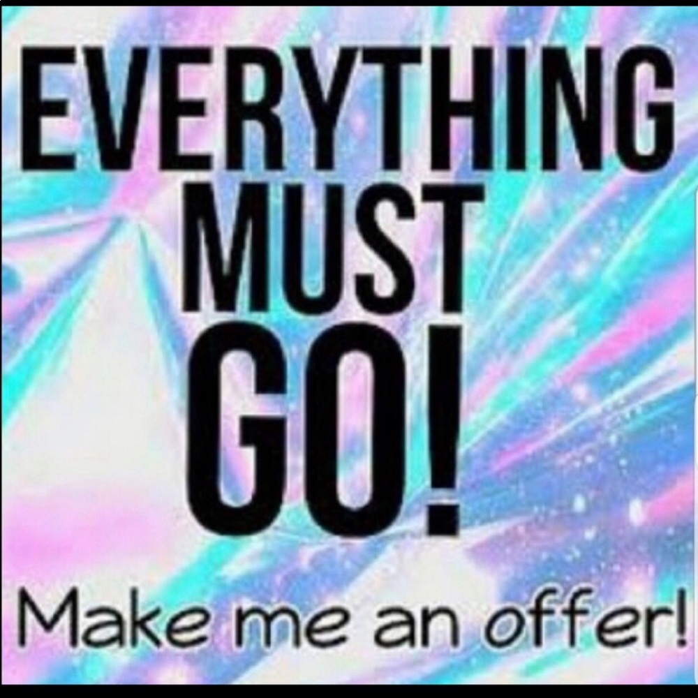 I ACCEPT MOST OFFERS!!